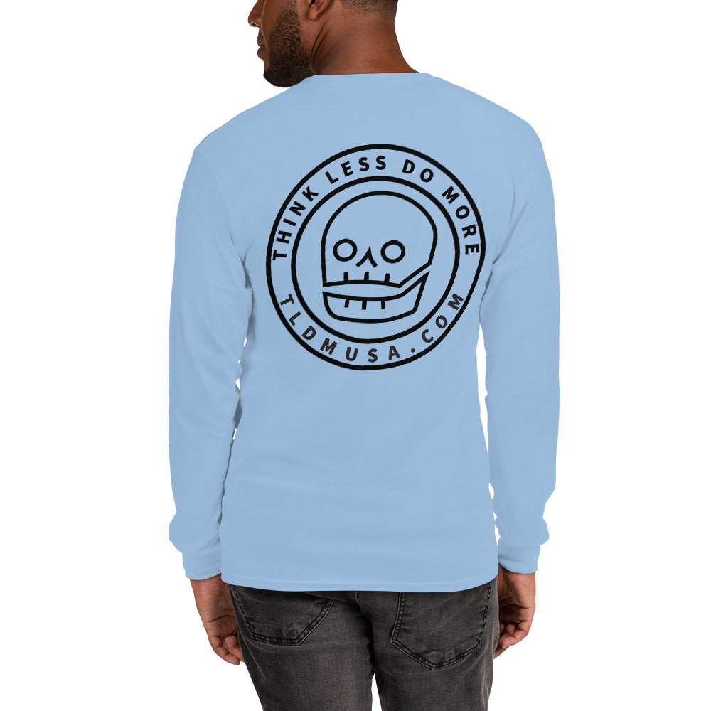 the classic black skull long sleeve