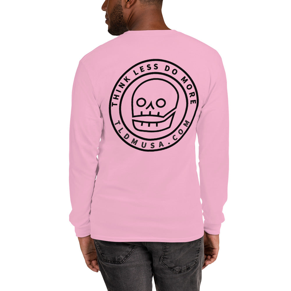 the classic black skull long sleeve