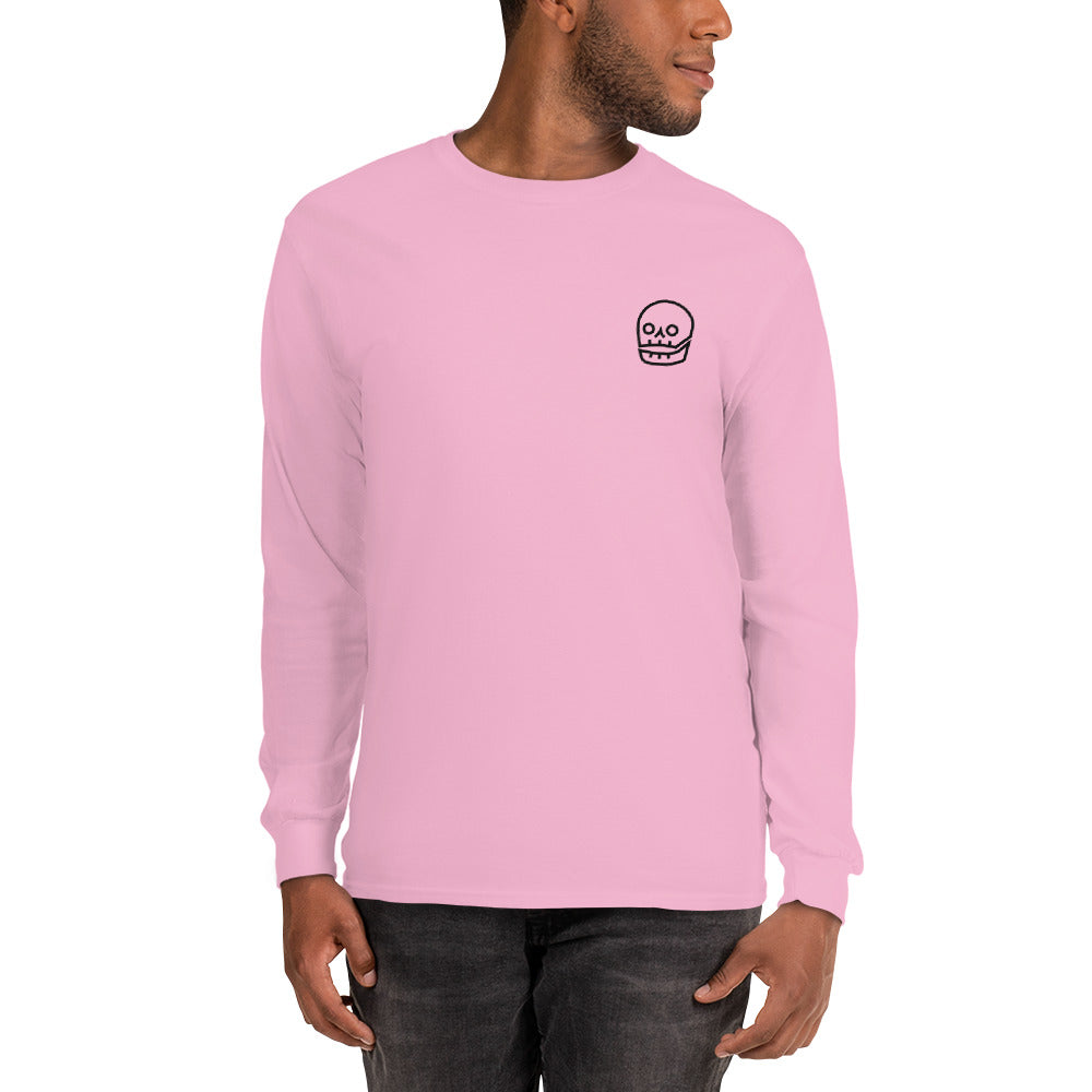 the classic black skull long sleeve